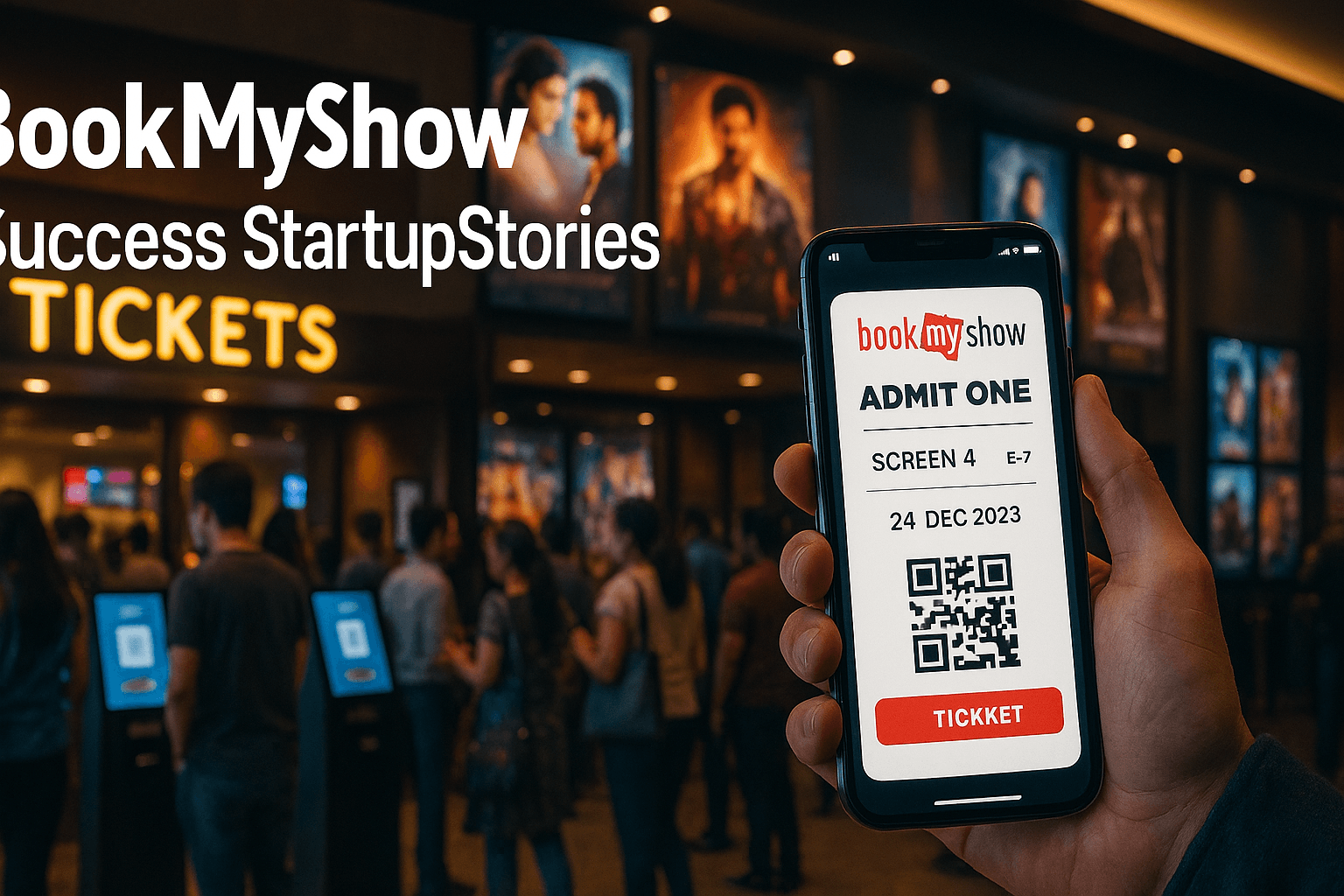BookMyShow: From a Small Idea to a ₹3,000 Crore Entertainment Empire