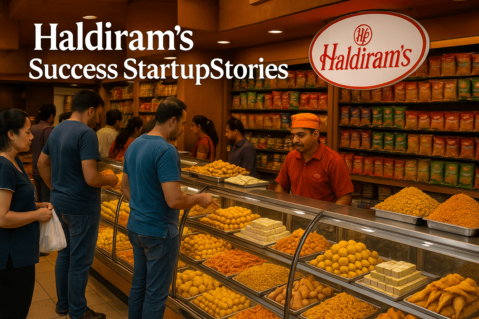 Haldiram’s Success Story: From a Bikaner Bhujia Stall to a Global Snack Empire