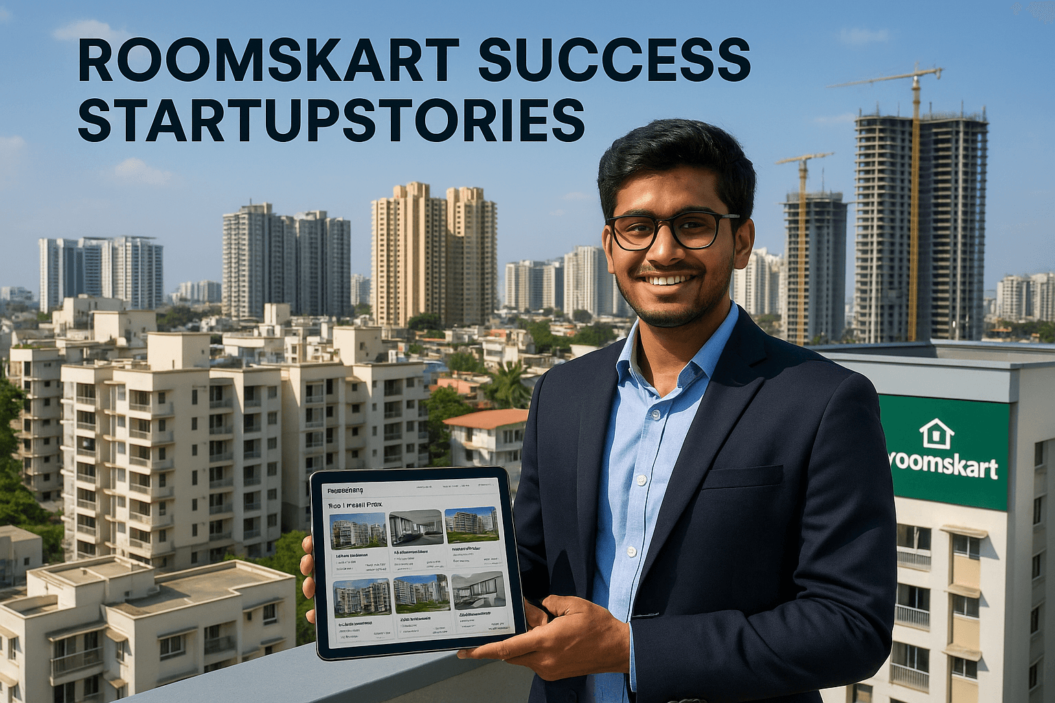 Roomskart Success Story: How a PhD Dropout Built a ₹200 Cr Real Estate Empire in Bengaluru