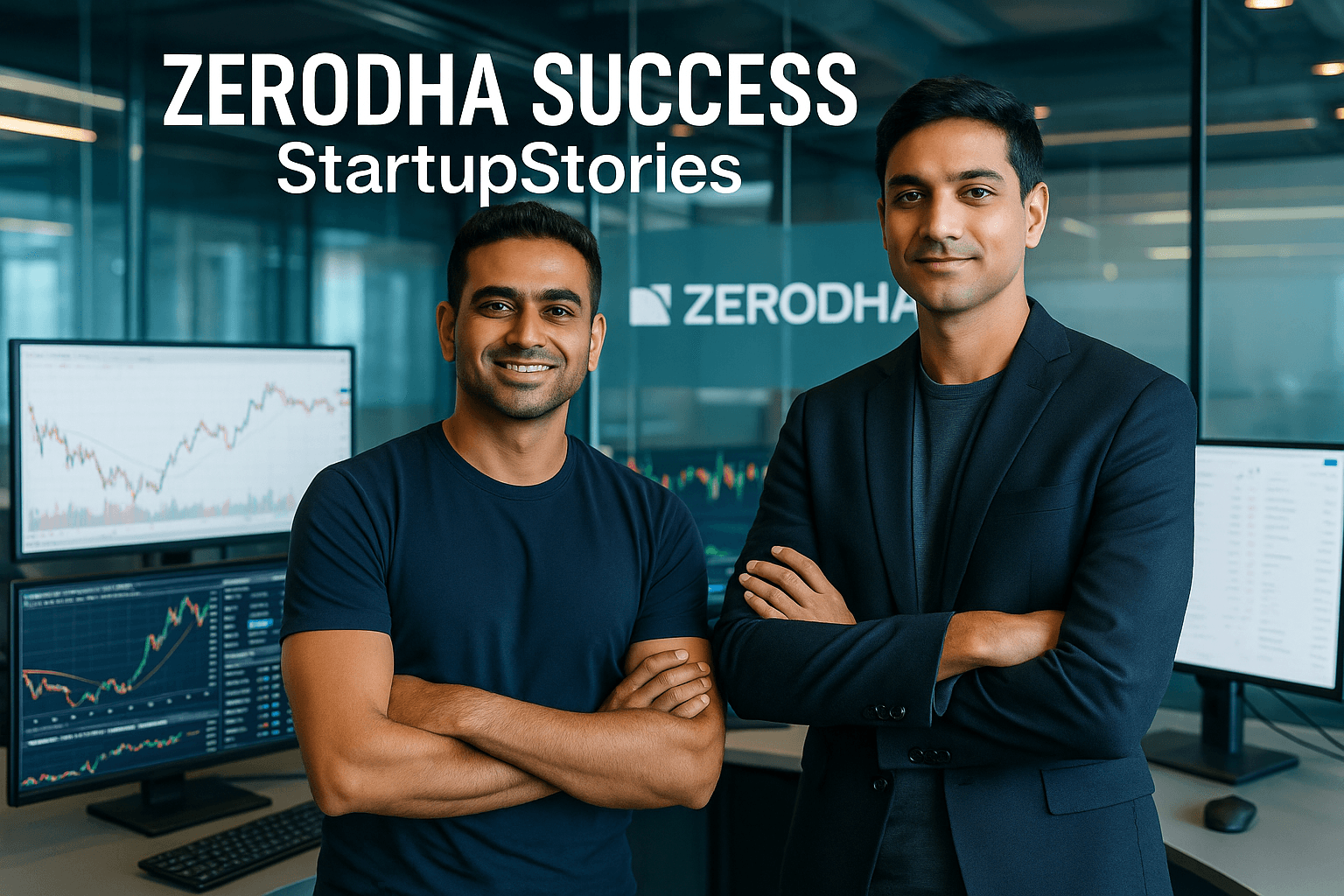 Zerodha Success Story: How Kamath Brothers Disrupted India's Brokerage Industry