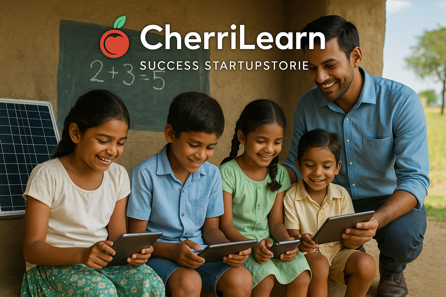 How CherriLearn is Revolutionizing Rural Education in India at Just ₹1 a Day