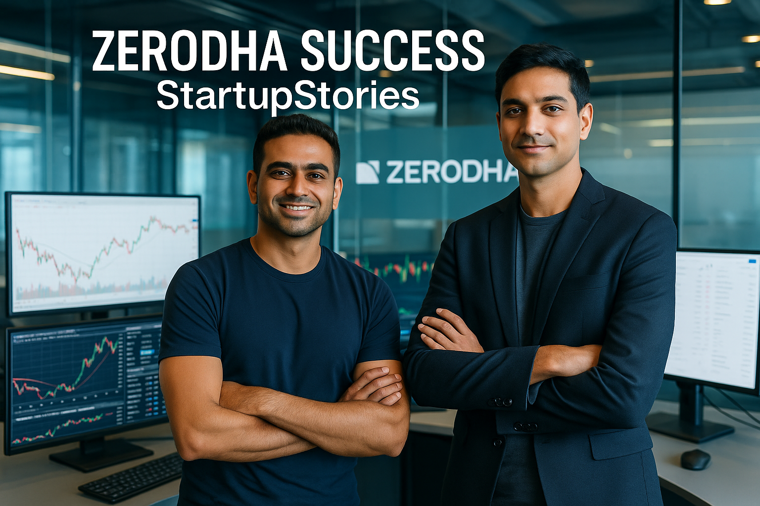 Zerodha Success Story: How Kamath Brothers Disrupted India's Brokerage Industry